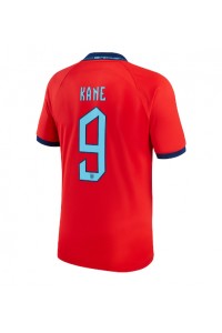 Engeland Harry Kane #9 Voetbaltruitje Uit tenue WK 2022 Korte Mouw
